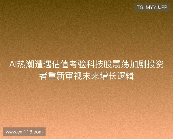 AI热潮遭遇估值考验科技股震荡加剧投资者重新审视未来增长逻辑